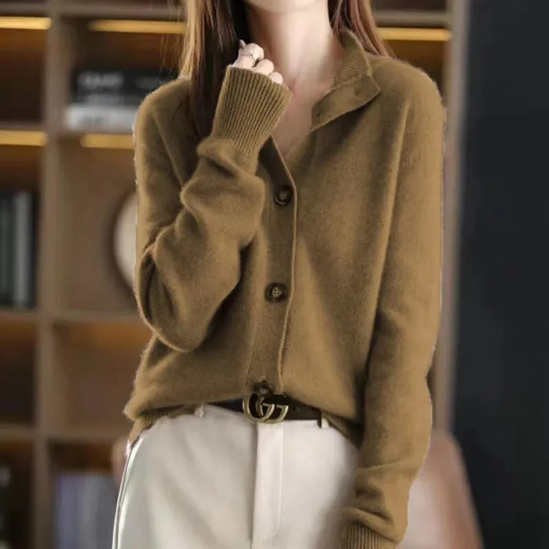 Perla - Cardigan in cashmere donna