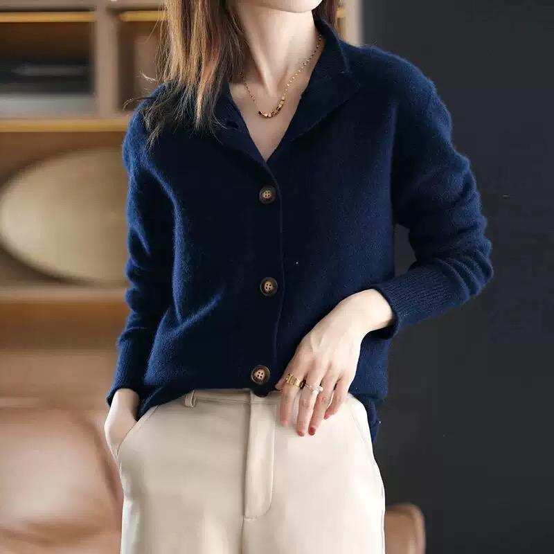 Perla - Cardigan in cashmere donna